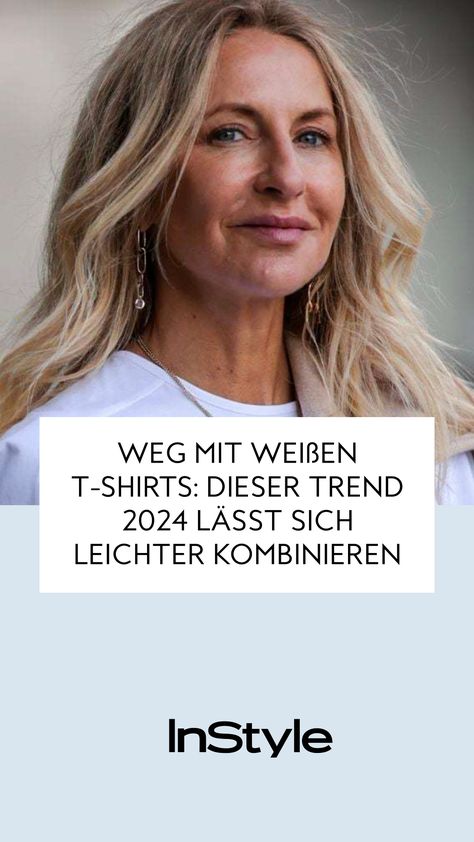 Statt weiße T-Shirts zu allem zu kombinieren, setzen wir jetzt auf diesen Trend 2024, der sich sogar besser stylen lässt. Hier bekommst ihn bei H&MFashion, Mode, Outfit, Styling Off White Outfit, Beige T Shirts, Outfit Styling, Trend 2024, Beige Outfit, Komplette Outfits, White Outfits, Off White, T Shirts