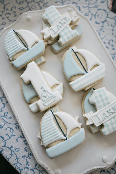 Sailing Birthday Party, Sailboat Birthday Party, Sailor Theme Party, Boat Themed First Birthday, Sailing Into One Birthday, Nautical Themed 1st Birthday Party, Nautical First Birthday Boy, Sailboat First Birthday Party, Nautical First Birthday