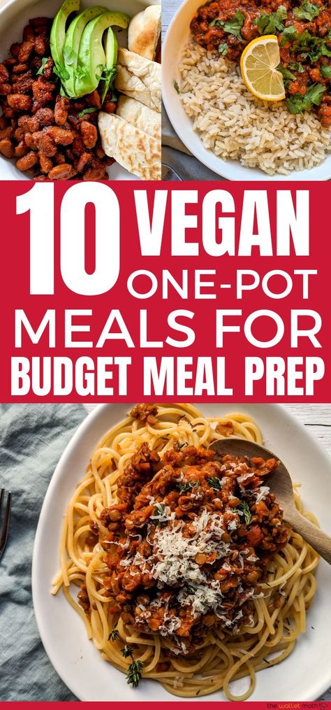 Quick Healthy Dinner Ideas, Budget Meal Prep, Meals Cheap, Cheap Vegan Meals, Cheap Lunch, Meatless Meal, Quick Vegan Meals, Cheap Meal, Healthy Dinner Ideas