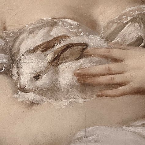 Rennaissance Art, Art Pastel, Old Paintings, Romantic Art, Ethereal Art, Dreamy Art, Classical Art, White Rabbit, Old Art