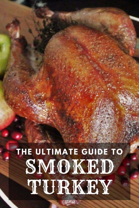 Best Smoked Turkey, Smoked Whole Turkey, The Perfect Turkey, Hp Sauce, Smoked Turkey Recipes, Perfect Turkey, Pellet Grill Recipes, Traeger Recipes, Smoked Meat Recipes