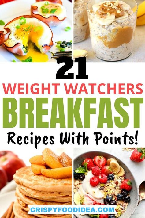 Weight Watcher Breakfasts Ideas, Weight Watchers Smoothies With Points, Low Ww Point Breakfasts, Non Bread Breakfast Ideas, Ww Breakfast On The Go, Ww Blue Plan Recipes Breakfast, Weight Watcher Breakfast Recipes, Low Point Weight Watcher Breakfast Ideas, Low Point Breakfast Weight Watchers