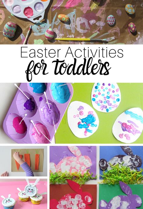 Easy Easter activities for toddlers. Get creative and have fun with Easter and your toddlers, these are fun and educational easter ideas. Easter Activities For Toddlers, Easter Toddler, Easter Crafts For Toddlers, Easter Preschool, Easter Activities For Kids, Easy Easter Crafts, Preschool Age, Toddler Easter, Activities For Toddlers