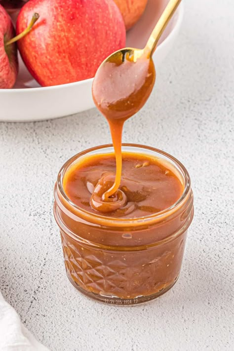 Dairy-Free Caramel Sauce - The Dairy-Free Menu Gluten Free Caramel Sauce, Carmel Sauce Non Dairy, Dairy Free Caramel Apples, Dairy Free Caramel Sauce, Caramel Topping Recipe, Country Crock Butter, Dairy Free Caramel, Vegan Caramel Sauce, Pecan Sauce