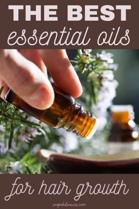 Discover the best essential oils for hair growth. While essential oils don't necessarily make hair grow faster, they do offer benefits that help to promote hair growth. Learn about the top ten essential oils for hair care and their benefits for healthy hair and scalp. Plus ways to use essential oils to promote hair growth so hair grows out faster and looks healthier. Also learn why we lose our hair, discover easy diet changes and learn how to get hair to grow faster using natural ingredients. Hair To Grow Faster, Best Essential Oils For Hair, Essential Oils For Hair Growth, Ways To Grow Hair, Ways To Use Essential Oils, Oils For Hair Growth, Make Hair Grow Faster, Oils For Hair, Diet Changes