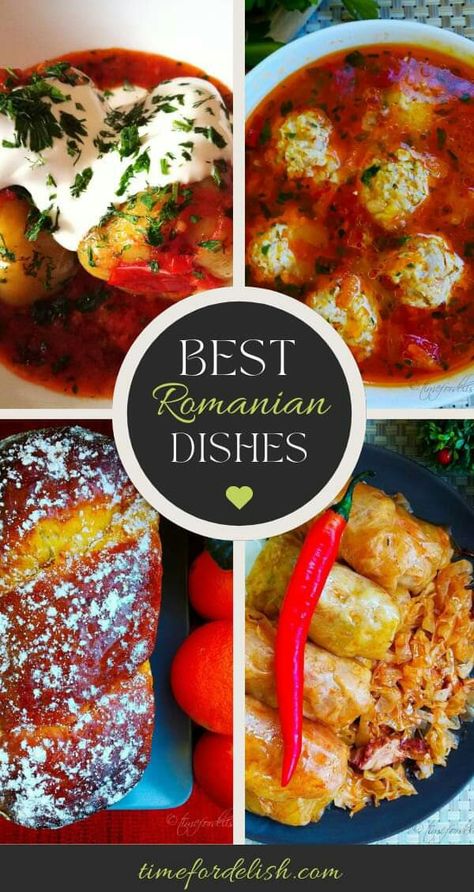 Romanian Dinner Recipes, Authentic Recipes From Around The World, Romanian Food Recipes, Romanian Food Traditional, Around The World Recipes, Romanian Dishes, Xmas Foods, Romanian Cuisine, Easy German Recipes