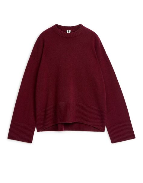 Red Jumper, Pullover Outfit, Cashmere Jumper, Cashmere Wool, Influencer Marketing, New Tops, Personal Marketing, Dream Clothes, Blouse Dress