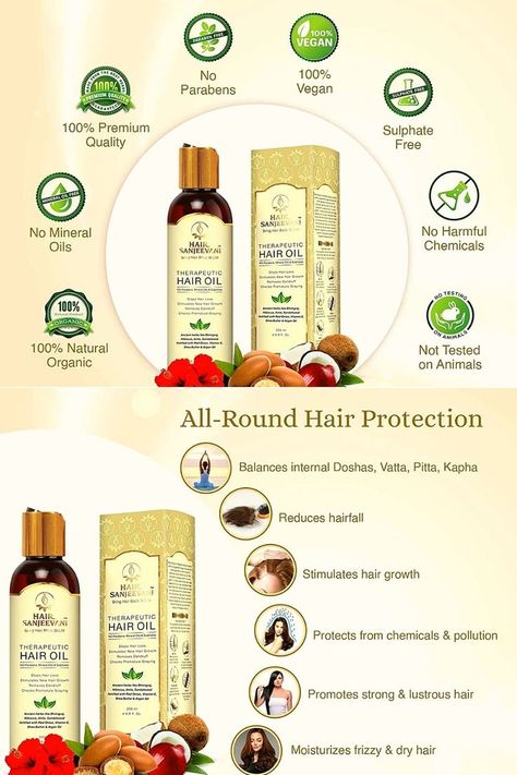 Ayurvedic Cosmetics, Oil Infographic, Hair Oil Advertisement, Infographic Design Trends, Skincare Infographic, Hair Advertising, Best Hair Growth Oil, Kurti Lehenga, Chikan Kurti