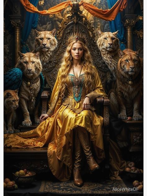 "Freya, Goddess of North" Metal Print for Sale by AliceWhiteDF Freya Goddess Art, Freyja Aesthetic, Magnetic Aura, Norse Magic, Goddess Freya, Freya Goddess, Norse Legend, Norse Goddess, Shamanic Journey