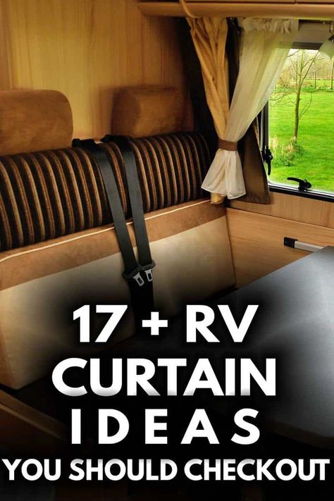 Rv Curtain Ideas, Curtains For Rv, Rv Blinds, Camper Organization Travel Trailers, Rv Curtains, Camper Curtains, Rv Windows, Camper Windows, Rv Interior Remodel