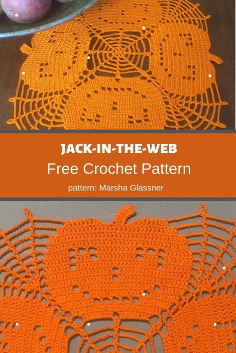 Crochet Halloween Tablecloth, Vintage Crochet Doily Pattern Free, Halloween Doily Crochet Patterns Free, Barbie Clothes Crochet, Crochet Halloween Patterns, Crochet Halloween Patterns Free, Free Crochet Doily Patterns, Doily Pattern, Fall Crochet Patterns