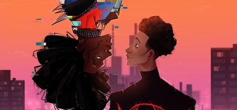 Love Hobie×Miles Hobi X Miles, Miles Morales X Hobie Brown Fanart, Miles Morales And Hobie Brown, Spiderpunk And Miles, Miles Morales X Hobie Brown Ship, Hobie Miles, Hobie X Miles Ship, Miles And Hobie, Miles Morales X Hobie Brown