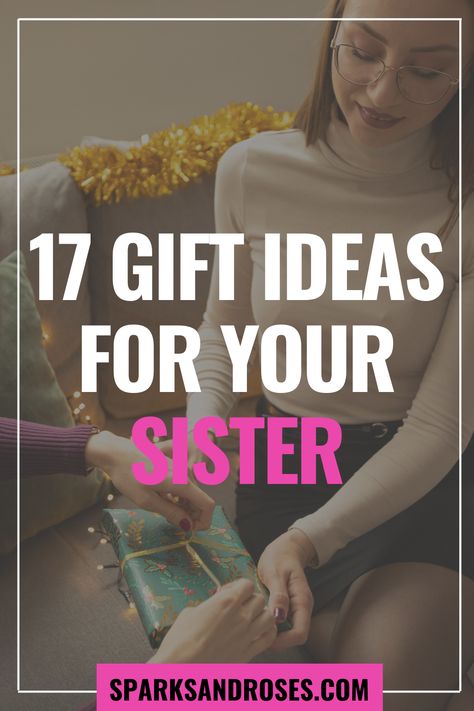 Need unique ideas for the best birthday gift? Finding a cute present for your sister doesn’t have to be rocket science. Check out our top 17 ideas and level up your gift-giving game today! Birthday Gift For Sister Ideas Unique, Gifts For Elder Sister, Birthday Gift Ideas For Sister, Gift Ideas For Your Sister, Elder Sister, Birthday Hampers, Best Birthday Gift, Christmas Gifts For Sister, Cute Presents