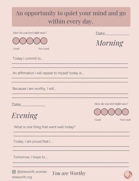 Free Digital Journal Prompts, Evening Reflection Journal, Self Reflection Journal Template, Journal Check In, Day Reflection Journal, Daily Self Reflection Journal Prompts, Daily Questions To Ask Yourself, Self Therapy Journal Template, Daily Check In