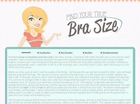 Bra Size Calculator - How To Measure Bra Size Bra Calculator, Measure Bra Size, Nose Picking, True Bra, Bra Size Calculator, Bra Measurements, Bra Cup Sizes, How To Measure Yourself, Cute Bras