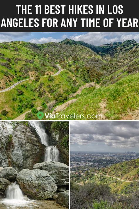 Best Hikes In Los Angeles Los Angeles Hiking, Hollywood Sign Hike, San Gabriel Mission, La Hikes, Malibu Creek State Park, Trip To Los Angeles, Hikes In Los Angeles, Beginner Hiker, Fall Hikes