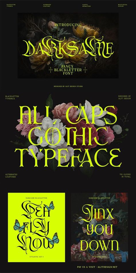 DARK SAME TYPEFACE Font #font fonts #fonts blackletter fonts #blackletterfonts blackletter font #blackletterfont 4.210 Dark Fonts, Dark Typography, Dark Branding, Font Love, Design Alphabet, Blackletter Font, Dark Design, Typography Love, Aesthetic Fonts