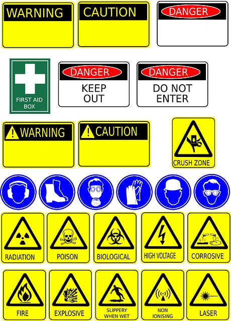 Free Image on Pixabay - Signage, Safety, Health, Warning Safe Space Sign, Safety Signs And Symbols, Danger Signs, Job Description Template, Signs And Symbols, Safety Signs, Safety Posters, Occupational Health, Safety Training