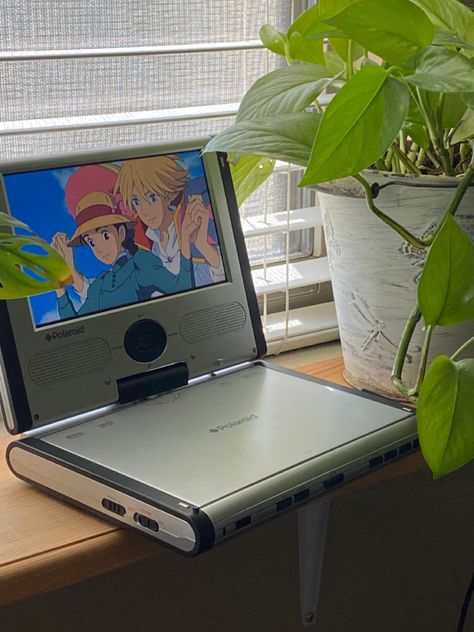 Portable Dvd Player Aesthetic, Portable Cd Player Aesthetic, Physical Media Aesthetic, Dvd Player Aesthetic, Cd Player Aesthetic, Dvd Aesthetic, Plants Cute, Physical Media, Aesthetic Plants