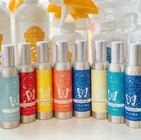 Room sprays Spritz your favorite fragrance wherever and whenever you need it. Bundle & Save - 3 for $23 https://jenmazza.scentsy.us/ Scentsy Room Spray 2023, Scentsy Unplugged 2023, Scentsy Bundle And Save 2023, Scentsy Unplugged, Scentsy Room Spray, Scentsy Posts, Scentsy Ideas, Scentsy Products, Scentsy Consultant Ideas