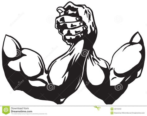 Two Hands Sketch, Arm Wrestling Drawing, Hands Sketch, Arm Wrestling, Hand Sketch, Drawing Images, Two Hands, Image Illustration, Free Vector Images