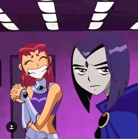 Blackfire And Raven, Blackfire And Starfire, Raven And Star Matching Pfp, Teen Titans Starfire, Starfire And Raven, Original Teen Titans, Teen Titans Fanart, Bff Matching, Teen Titan