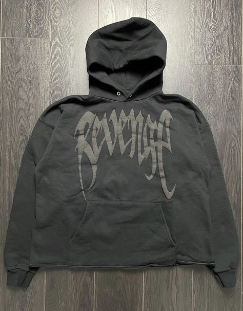 Aesthetic Revenge, Revenge Hoodie, Fashion Outfits Aesthetic, Grunge Aesthetics, Unique Nail Art, Fashion Models Men, Barb Wire, Black Men Street Fashion, Men Street Fashion