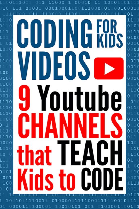 Best Youtube Channels For Coding, Coding Lessons For Elementary, Kindergarten Coding, Coding Video, Computer Coding For Kids, Learning Coding, Coding Classes For Kids, Kids Coding, Educational Youtube Channels