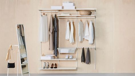 BOAXEL system - IKEA Boaxel Ikea Ideas, Boaxel Ikea, Ikea Boaxel, Smart Room, Laundry Shelves, Ikea Ideas, Affordable Storage, Ikea Website, Ikea Billy Bookcase