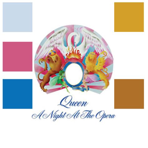 Queen
Queen band
Queen aesthetic
Queen band aesthetic Album Color Palette, Night At The Opera, A Night At The Opera, The Opera, Opera, Color Palette, Queen, Quick Saves, Color