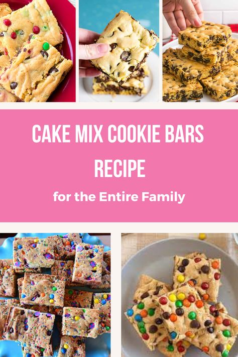 Cake Mix Cookie Bars Recipe Cookie Bars With Chocolate Cake Mix Easy Recipes, Box Cake Mix Cookie Bars, Easy Cake Mix Bars, Cookie Mix Bars Betty Crocker, Cake Mix And Pudding Cookies, Easy Cake Mix Cookie Bars, Cookie Bars From Cake Mix Recipes, Sheet Pan Cake Mix Cookie Bars, Bar Cookies From Cake Mix Recipes