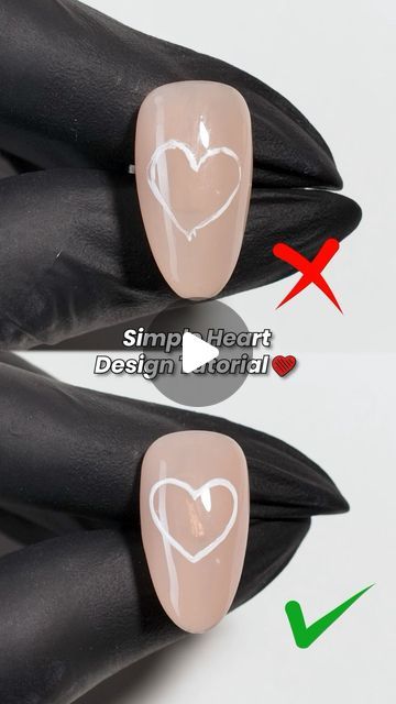 Beetles Gel Polish on Instagram: "💅Ready to perfect your heart-shaped nails? 
💖Follow our easy guide
✨Using Libra Peace & Love 6 Colors Gel Polish Set
Marilyn White Gel Polish
2 In 1 Nail Art Pen (Liner Brush & Dotting Pen)

#beetlesgelpolish #nailhacks #nailtechhacks #nailtutorial #nailteach #nailtips #heartnail #naildesign" How To Draw A Heart On Nails, Diy Nail Designs Step By Step, Heart Nails Tutorial, Peace Nails, Nail Design Tutorial, White Gel Polish, Beetles Gel Polish, Nail Art Tutorials, Heart Nail Designs