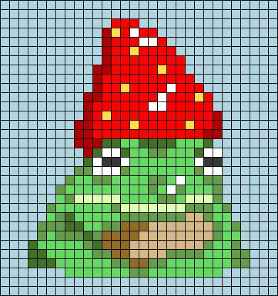 Alpha pattern #81211 | BraceletBook Pyssla Ideas Aesthetic, Pearler Beads Ideas Aesthetic, Pixel Art Aesthetic Easy, Aesthetic Cross Stitch, Perler Beads Designs Pattern, Plant Pixel Art, Frog Strawberry, Strawberry Cottage, Strawberry Hat