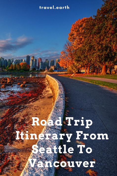 Despite the short geographical distance, a Seattle to Vancouver road trip can be an exhilarating adventure. Spread over a few days, this journey can take in some of the finest corners of this wild, rugged, and totally gorgeous part of the world.

So if you plan to depart on a cruise from Vancouver this year, why not add a few days to your itinerary and get your vacation started with an extraordinary drive through the best of the Pacific Northwest! Seattle Vancouver Itinerary, Seattle To Vancouver Roadtrip, Vancouver Road Trip, Seattle Road Trip, Vancouver Vacation, California Coast Road Trip, Seattle Vacation, Seattle Trip, Canada Summer