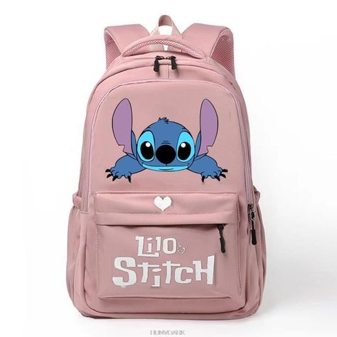 Find Lilo And Stitch Backpack School Rucksacks Shoulder Laptop Mochilas X'mas Gift on eBay in the category Clothing, Shoes & Accessories>Kids>Backpacks & Bags. Preppy School Backpack, Personalized Backpack Kids, Stitch Backpack, School Rucksack, Sequin Backpack, Kawaii Backpack, Kids School Backpack, Day Backpacks, Stitch Cartoon