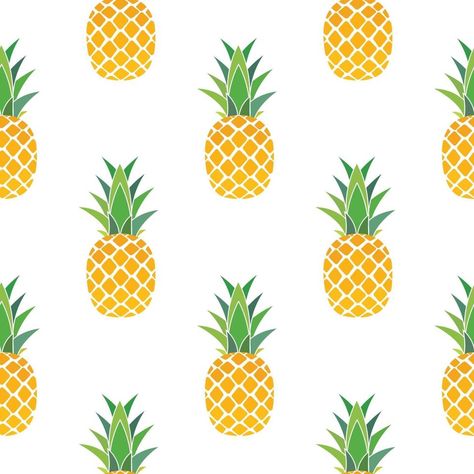 Aesthetic Pineapple Wallpaper, Aesthetic Pineapple, Pineapple Aesthetic, Pineapple Bun, Pineapple Wallpaper, Aesthetic Design, Background Patterns, Summer Collection, Seamless Patterns