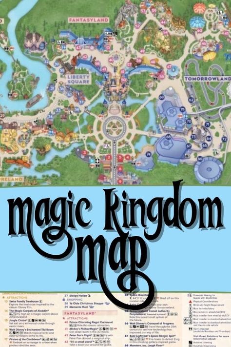 While you can get a Magic Kingdom map at the park entrance, you may want to download it to your phone so you have it when you need it. Jigsaw Pictures, Magic Kingdom Pictures, Disney Family Outfits, Magic Kingdom Map, Kingdom Map, Park Entrance, Enchanted Kingdom, Orlando Parks, Disneyland Tips