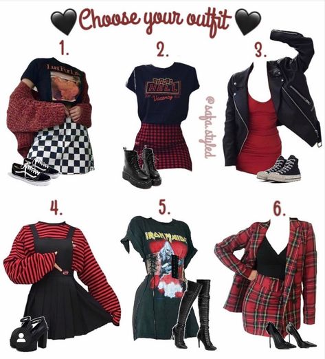 Fav Outfit, Moda Grunge, Alt Outfits, Look Rock, Mein Style, Swaggy Outfits, Cute Everyday Outfits, Alternative Outfits, Goth Outfits