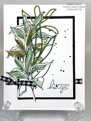 Stampin Up Splendid Thoughts Bundle, Stampinup Splendid Thoughts Cards, Splendid Thoughts Stampin Up Cards, Plant Cards, Card Night, Creative Chaos, Nature Card, Leaf Cards, Elegant Cards