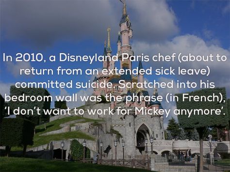 Creepy Disney, Disney World Facts, Fun Facts Scary, Childhood Ruined, Disney Punk, Disney Princess Facts, Characters Disney, Disneyland Secrets, Disney Theory