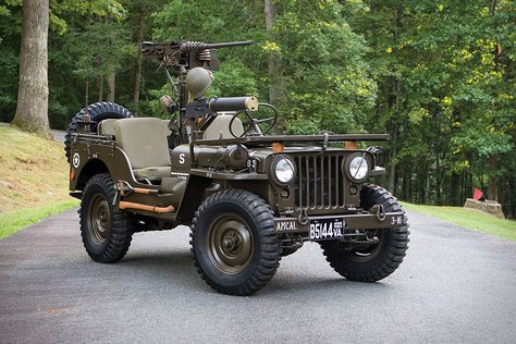 The original military Jeep debuted in the 1940s, but was so popular that a civilian model was soon developed. At the onset of the Korean war, the then-current civilian model was militarized, becoming the M38. This 1951 Willys M38 Jeep is an excellent example of that classic vehicle. Army Jeep, Kombi Motorhome, Cj Jeep, Military Jeep, Willys Mb, Mustang Gt500, Jeepers Creepers, Army Truck, Jeep Willys