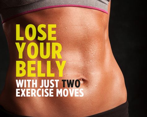 Lose Your Belly with Just Two Exercise Moves Exercise Moves, Abs Diet, Lose Your Belly, Womens Health Magazine, Workout Moves, Kettlebell Workout, Health Magazine, Body Fitness, Training Tips