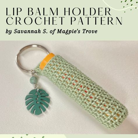 Chapstick Lip Balm, Crochet Cupcake, Emoji Patterns, Keychain Pattern, Photo Stitch, Cozy Crochet Patterns, Crochet For Beginners Blanket, Crochet Keychain Pattern, Mode Crochet