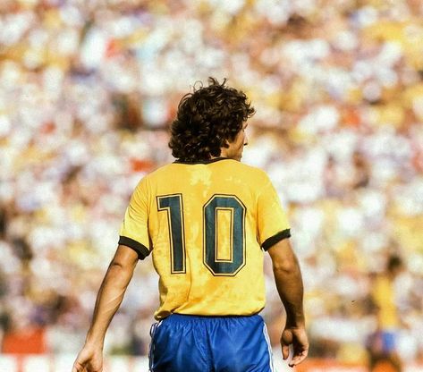 Zico: A classic number 10, Zico usually played as an attacking midfielder, although he was also capable of playing in several other attacking and midfield positions, and was also deployed as a central midfielder, as a second striker or inside forward, or even as an outside forward; he is regarded as one of the greatest footballers of all time. A diminutive playmaker, with a small, slender physique, although he was naturally right-footed, he was essentially a two-footed player, who was known f... Football Midfielder, Describing Him, Ruud Gullit, Zico, Number 10, All Time, Goats, All About Time, The Outsiders