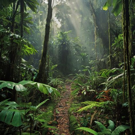 amazon jungle Lung of the Earth 1 Rainforest Aesthetic, African Rainforest, African Jungle, Amazon Jungle, Jungle Vibes, Camping Aesthetic, Treasure Hunting, Biome, Groundhog Day