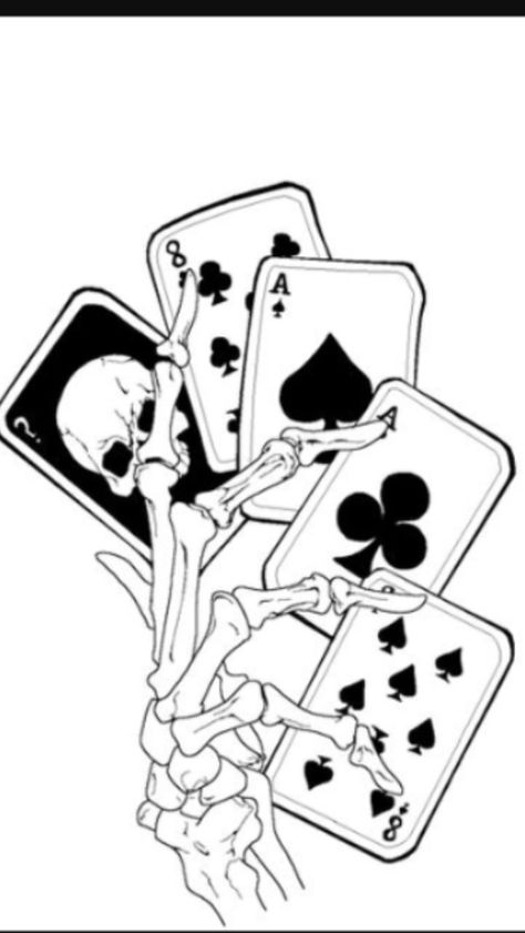 35+ Top Ideas for Card Games Tattoos (2022) Best Designs - TattoosBoyGirl Joker Card Tattoo, Tattoos 2022, Poker Tattoo, Playing Card Tattoos, Cards Tattoo, Aces And Eights, Card Tattoo Designs, Joker Card, Inspiration Painting