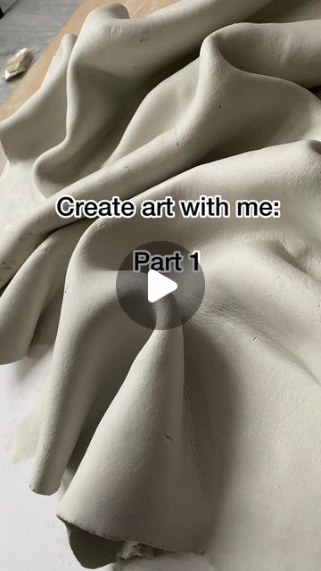 3D draped art by Tina on Instagram: "Part 1: this is how I prepped the canvas and the clay right before moulding it on the canvas.  #clay #canvas #arte #argilla #artlover #minimaliststyle" Clay Moulding Art, 3d Air Dry Clay Art On Canvas, 3d Painting With Clay, Clay Wall Art Tutorial, 3d Clay Art On Canvas, Air Dry Clay On Canvas, Clay On Canvas Art, Clay Canvas Art, Clay Draping