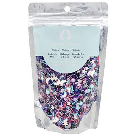 Sweet Tooth Fairy 350387 Galaxy Sprinkles, Original versi... https://www.amazon.ca/dp/B07JQRP2JG/ref=cm_sw_r_pi_dp_U_x_hahnEbPW9NC82 Fancy Sprinkles, Decorator Frosting, Star Dust, Unique Desserts, American Crafts, Tooth Fairy, Joanns Fabric And Crafts, Blue Star, Stardust