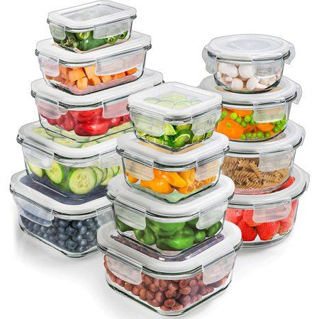 When it comes to style and functionality, Prep Naturals Kitchen Bowl Containers for Meal Prep stand in a class of their own. Specially made for those who dont settle for less than the best, the glass containers for food storage with lids combine the beauty of a simple design with the versatility of multi-shaped thermo-resistant glass containers. With 3 different shapes and 13 sizes, these thermos-resistant glass containers set can be used for food storage, oven cooking, eating-on-the-go, office Glass Lunch Containers, Glass Meal Prep, Glass Containers With Lids, Glass Storage Containers, Natural Kitchen, Food Storage Container Set, Kitchen Bowls, Kitchen Storage Containers, Lunch Containers