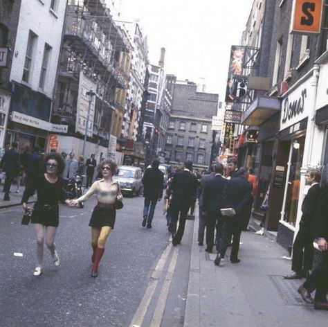 In Pictures: Soho Through The Decades | Londonist 60s Street Photography, 70s Street Photography, 80s Street Photography, London In The 80s, 60s London Aesthetic, 80s Britain Aesthetic, 80s London Aesthetic, 80s British Aesthetic, 80s Uk Aesthetic